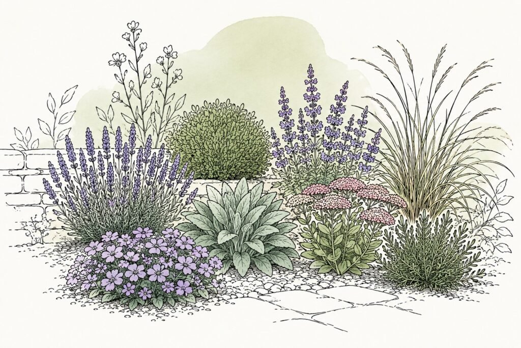 Low-Maintenance Plants for UK Gardens